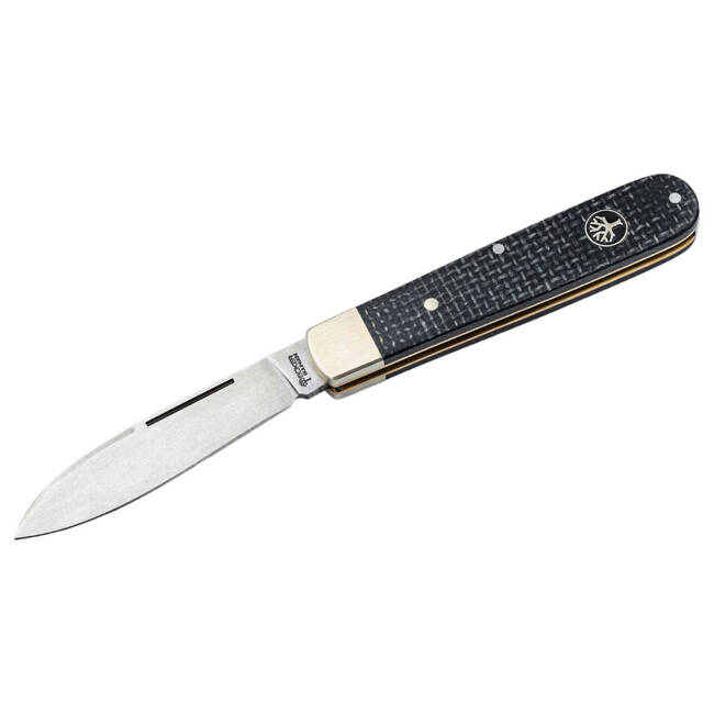 POCKET KNIFE BARLOW PRIME JUTE MICARTA BLACK - BOKER