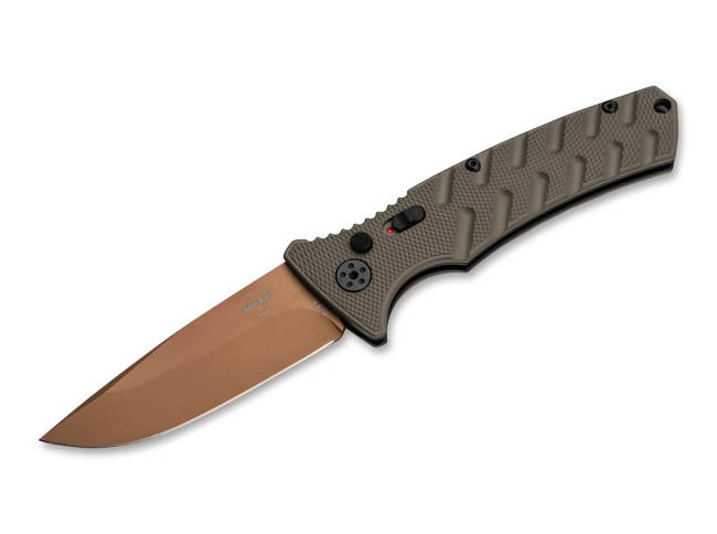 POCKET KNIFE BHQ STRIKE SPEARPOINT DESERT WARRIOR - BOKER