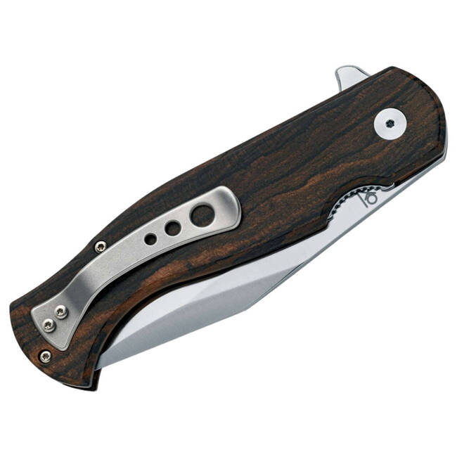 POCKET KNIFE EAST WOOD TIGER ZIRCOTE - FOX KNIVES