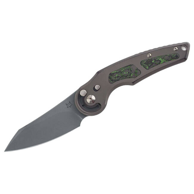 POCKET KNIFE JUPITER TITANIUM CF JUNGLE WEAR - FOX KNIVES