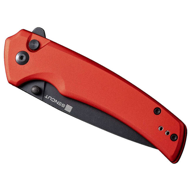 POCKET KNIFE - "SENCUT Serene Aluminum Red Black" - Böker 