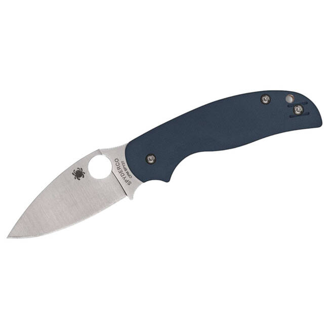 POCKET KNIFE Sage 5 Lightweight CPM SPY27 G10 Blue PlainEdge - SPYDEREDGE