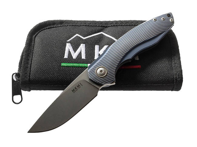 POCKET KNIFE TIMAVO TITANIUM BLUE - MKM