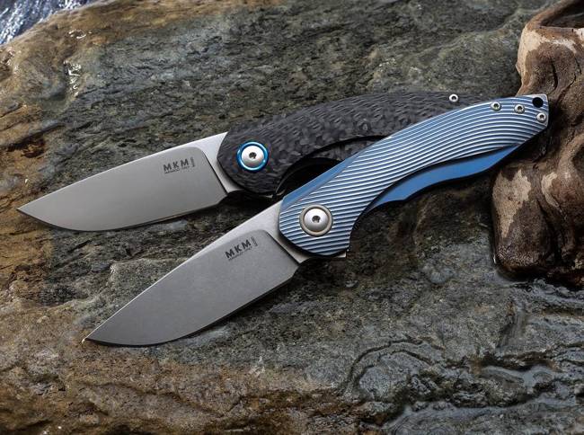 POCKET KNIFE TIMAVO TITANIUM BLUE - MKM