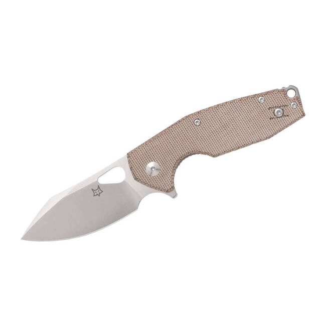 POCKET KNIFE "YARU MICARTA NATURAL" - FOX KNIVES