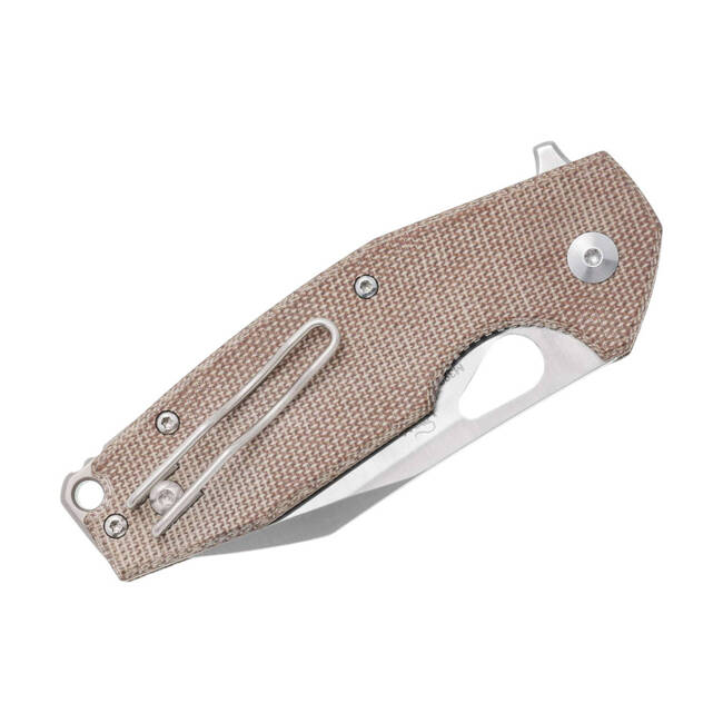 POCKET KNIFE "YARU MICARTA NATURAL" - FOX KNIVES