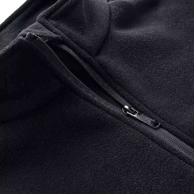 POLAR JACKET - "ESSENTIAL MICROFLEECE" - MAGNUM® - BLACK