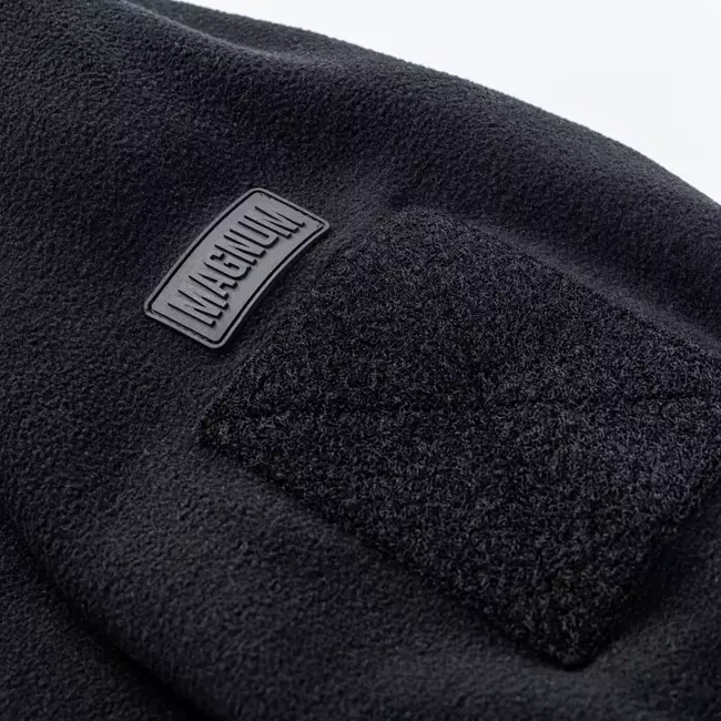 POLAR JACKET - "ESSENTIAL MICROFLEECE" - MAGNUM® - BLACK