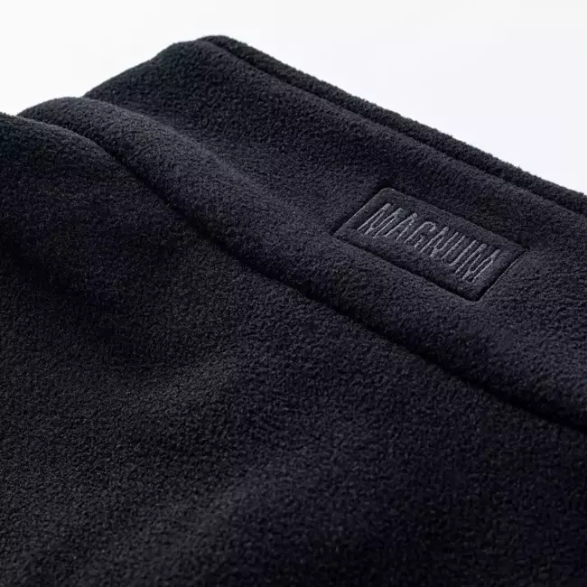 POLAR JACKET - "ESSENTIAL MICROFLEECE" - MAGNUM® - BLACK