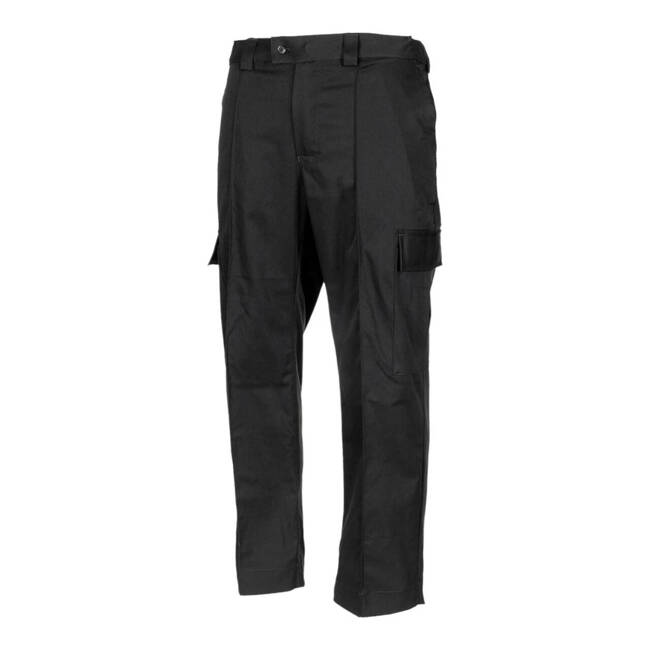 POLICE PANTS FOR MEN - BLACK - MILITARY SURPLUS FROM BRITISH ARMY - LIKE NEW