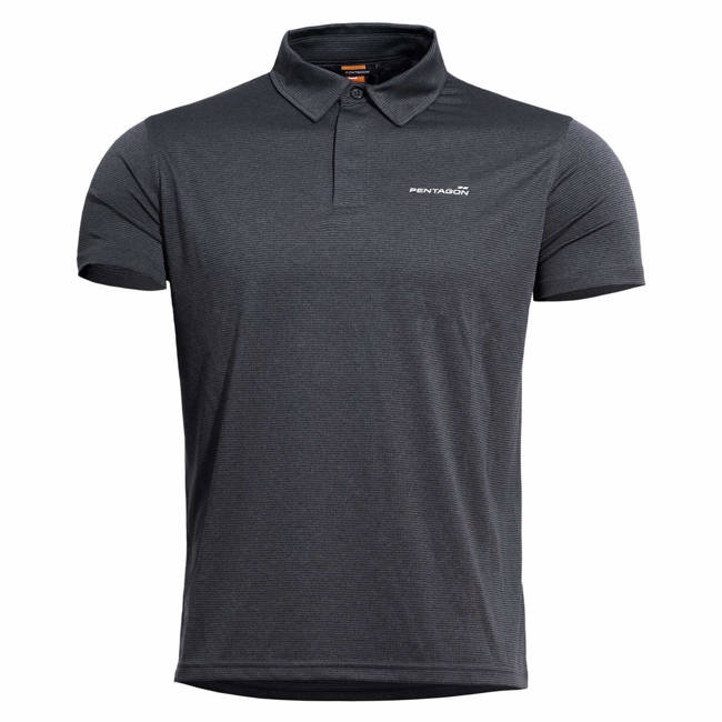 POLO SHIRT - "NOTUS" - PENTAGON® - CHARCOAL GREY