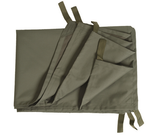 POLYESTER TARPAULIN WITH HANGING LOOPS - 300 x 220 CM - Mil-Tec® - OD