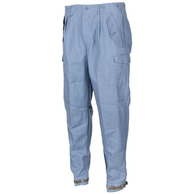 Pants M59 CIVILFORSVARET (civil defense) - Military surplus from the Swedish Army - Blue, large sizes, like new 