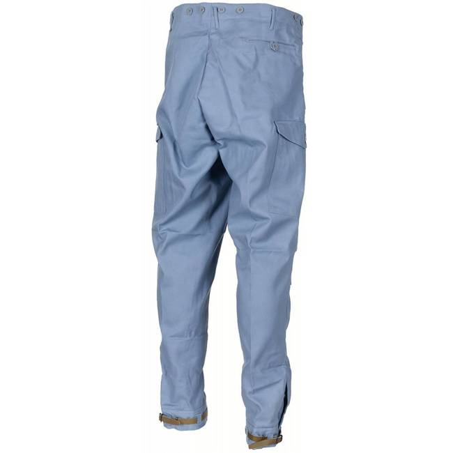 Pants M59 CIVILFORSVARET (civil defense) - Military surplus from the Swedish Army - Blue, large sizes, like new 