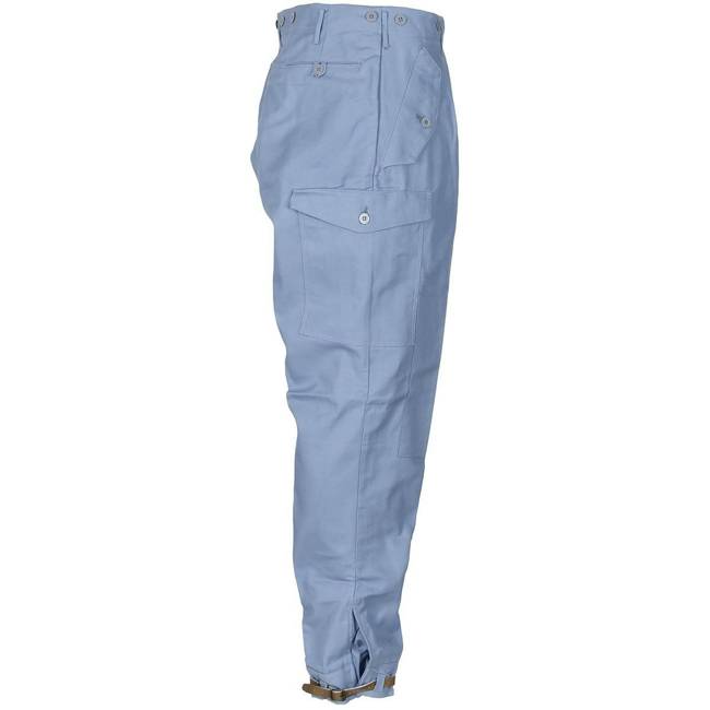 Pants M59 CIVILFORSVARET (civil defense) - Military surplus from the Swedish Army - Blue, large sizes, like new 