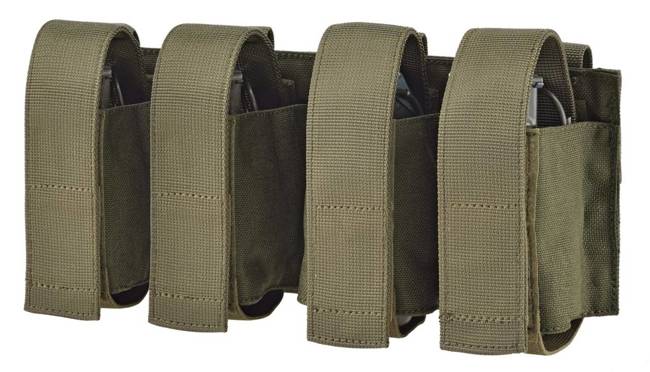 QUADRUPLE GRANADE POUCH - DEFCON 5® - OD GREEN