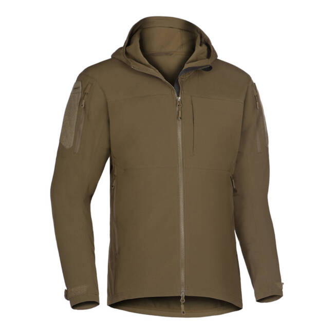 RAPAX SOFTSHELL HOODY - SWAMP - CLAWGEAR