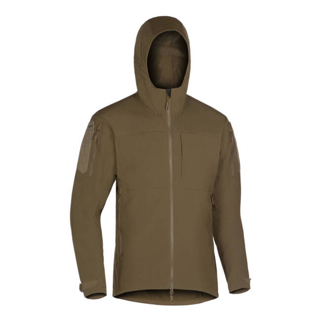 RAPAX SOFTSHELL HOODY - SWAMP - CLAWGEAR