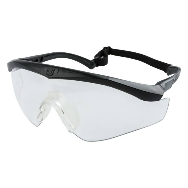 REVISION EYEWEAR - SAWFLY MAX - BASIC KIT - BLACK FRAME - CLEAR LENSES - SMALL