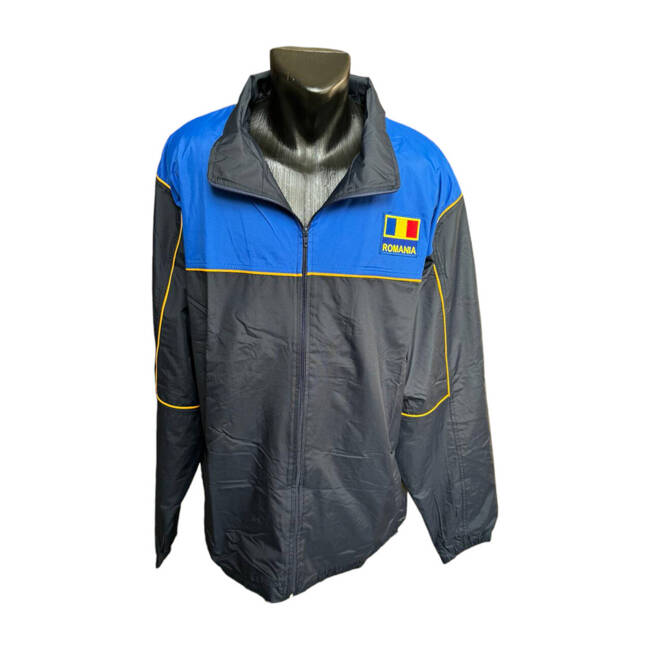 ROMANIA SPORT TRACK SUIT - BLACK/BLUE - LIKE NEW