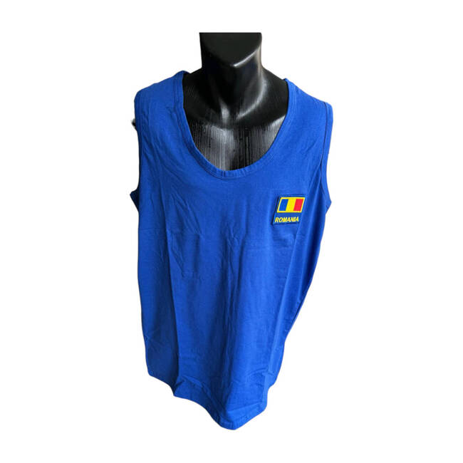 ROMANIA TANK TOP - BLUE - LIKE NEW