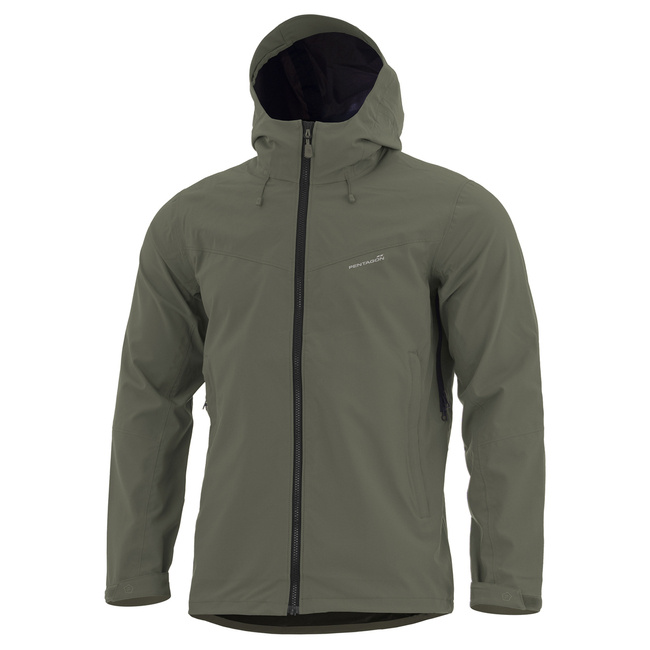 SHELL JACKET - WINDPROOF AND WATERPROOF - "MONLITE" - PENTAGON® - RAL7013