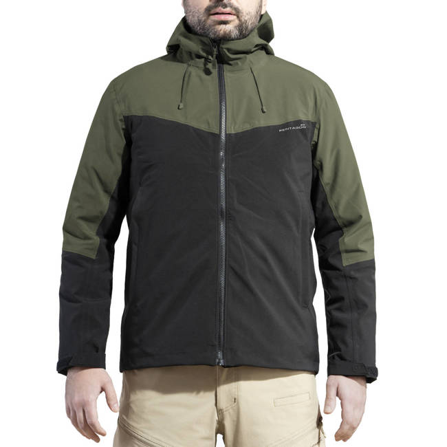 SHELL JACKET - WINDPROOF AND WATERPROOF - "MONLITE" - PENTAGON® - RAL7013