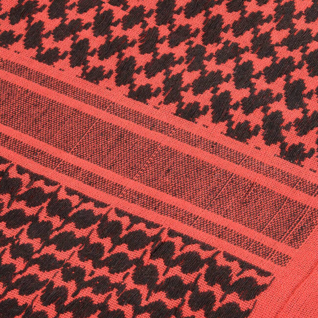 SHEMAGH SCARF - DENSE - RED/BLACK - M-TAC