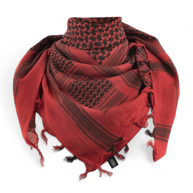 SHEMAGH SCARF - RED/BLACK - M-TAC