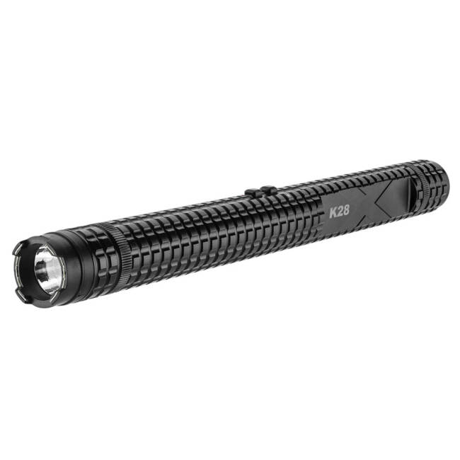 SHOCK BATON, FLASHLIGHT - 10.000.000 VOLTS - BLACK