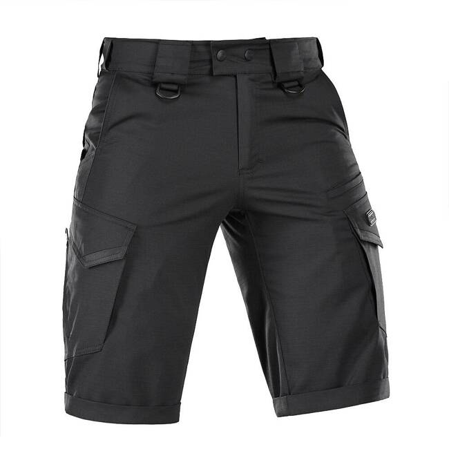 SHORT PANTS AGGRESSOR GEN.II FLEX - BLACK - M-TAC