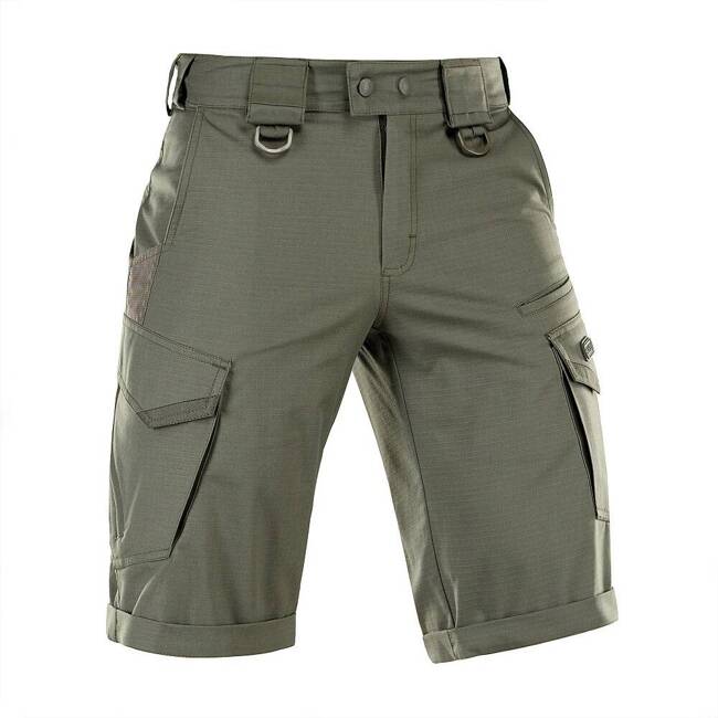 SHORT PANTS AGGRESSOR GEN.II FLEX - DARK OLIVE - M-TAC