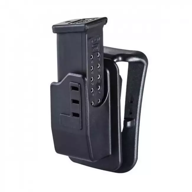 SINGLE POLYMER MAGAZINE CARRIER FOR GLOCK - BLACK - CAA®