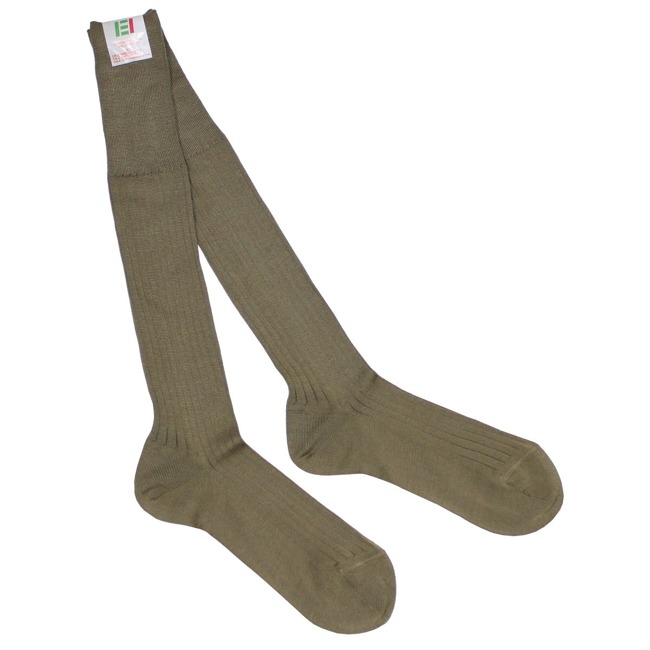 SOCKS - ITALIAN ARMY MILITARY SURPLUS - COYOTE - LIKE NEW