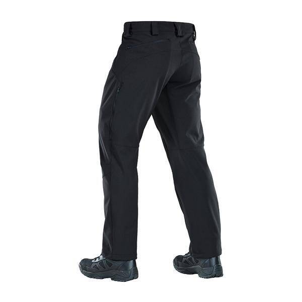 SOFT SHELL VENT TACTICAL TROUSERS, BLACK - M-TAC