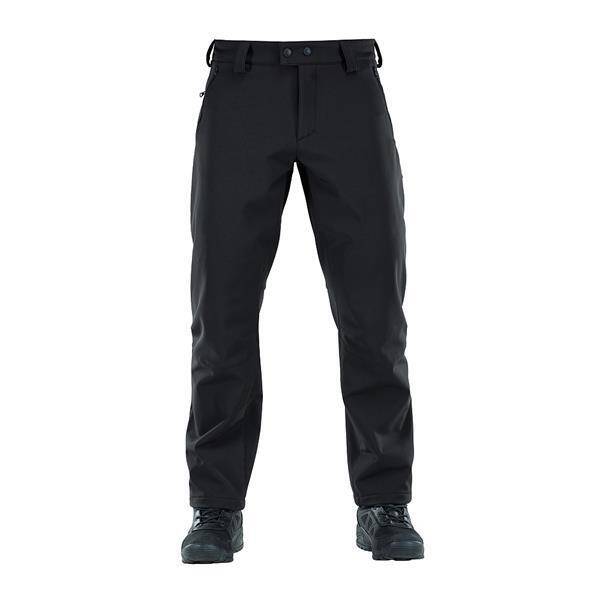 SOFT SHELL VENT TACTICAL TROUSERS, BLACK - M-TAC