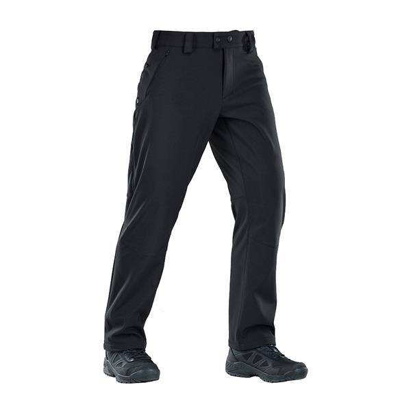 SOFT SHELL VENT TACTICAL TROUSERS, BLACK - M-TAC