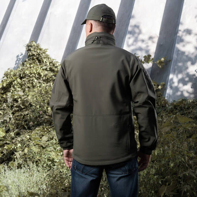 SOFTSHELL JACKET, TAN - M-TAC