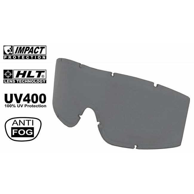 SPARE LENSES FOR TACTICAL GLASSES - KHS® Tactical Eyewear - SMOKE