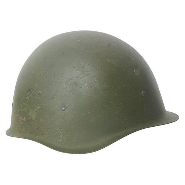 SSH-40 HELMET, WW2, SOVIET RUSSIAN M40 - DECO - IN GOOD CONDITION