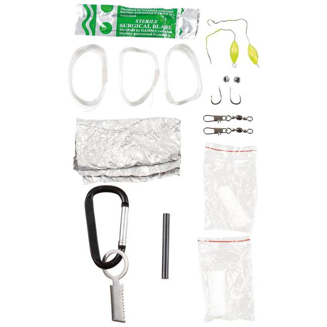 SURVIVAL KIT - "PARACHUTE CORD" - MFH® - BLACK