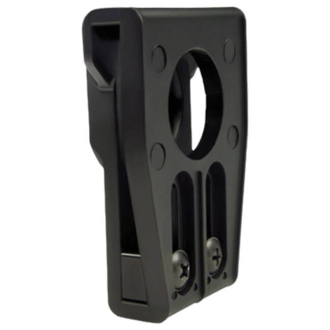 Swivelling holder for tactical flashlight - Black - LH-34