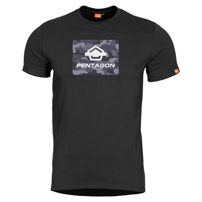 T-SHIRT - AGERON SPOT CAMO - Pentagon® - BLACK