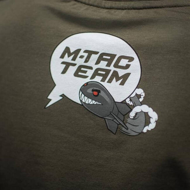 T-SHIRT COMICS DRONE GIRL - DARK OLIVE - M-TAC