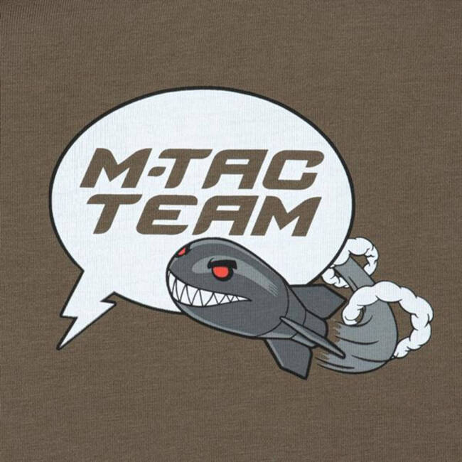 T-SHIRT COMICS DRONE GIRL - DARK OLIVE - M-TAC