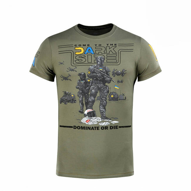 T-SHIRT DARK SIDE - LIGHT OLIVE - M-TAC