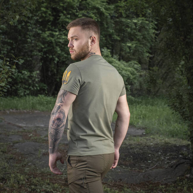 T-SHIRT DARK SIDE - LIGHT OLIVE - M-TAC