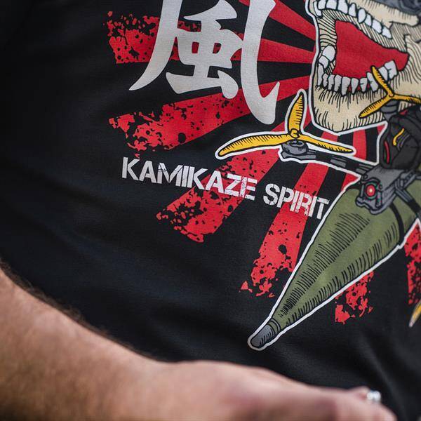 T-SHIRT KAMIKAZE SPIRIT - BLACK - M-TAC