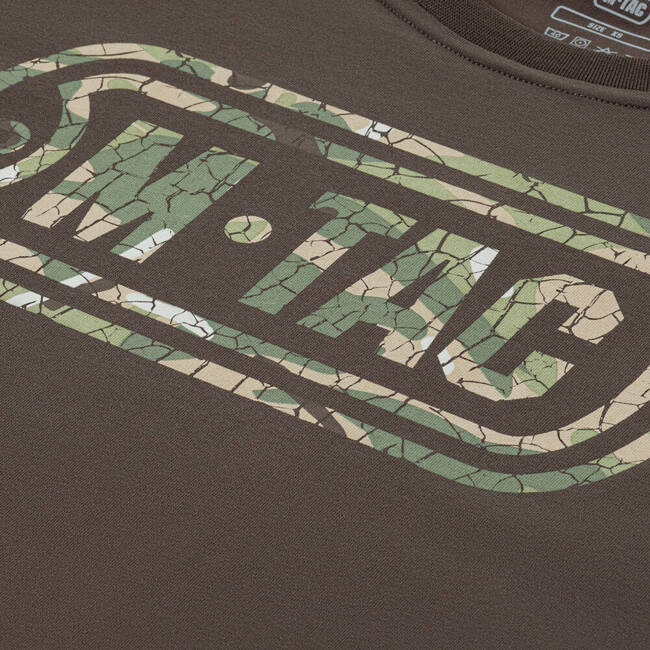 T-SHIRT LOGO - DARK OLIVE - M-TAC