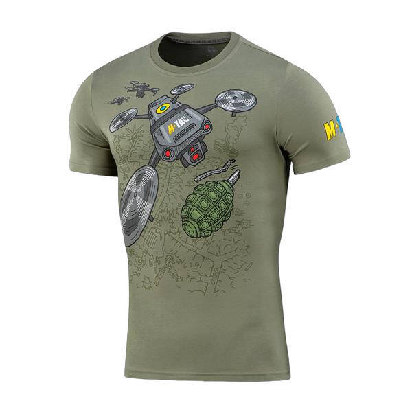 T-SHIRT QUADCOPTER - LIGHT OLIVE - M-TAC